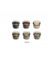 6 Stürzgläser Gläser Marmeladengläser Einmachglaß mit Deckel 235 ml / Fi 82 mm