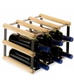 Weinregal für 6 Flaschen Serie RW-8-3x2