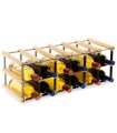 Weinregal für 12 Flaschen Serie RW-8-6x2