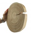 Holzscheibe Lärche, Durchmesser 20-25 cm, Dicke 2,5 cm, ohne Rinde