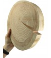 Holzscheibe Lärche, Durchmesser 25-30 cm, Dicke 4 cm, ohne Rinde