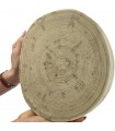 Holzscheibe Akazie, Durchmesser 25-30 cm, Dicke 4 cm, ohne Rinde