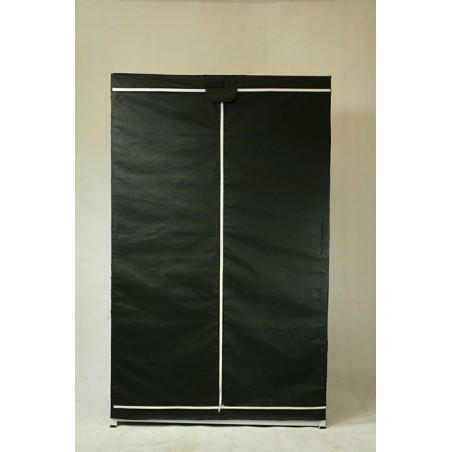 Schutzhülle für Kunststoffregal (Jupiter/Tytan) mit der Höhe 138 cm , Breite 80 cm,  Tiefe 46 cm, Farbe SCHWARZ
