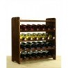 Weinregal  für 24 Flaschen RW31_24P (63,2x24,7x61,6), Farbe: geölt  Erle